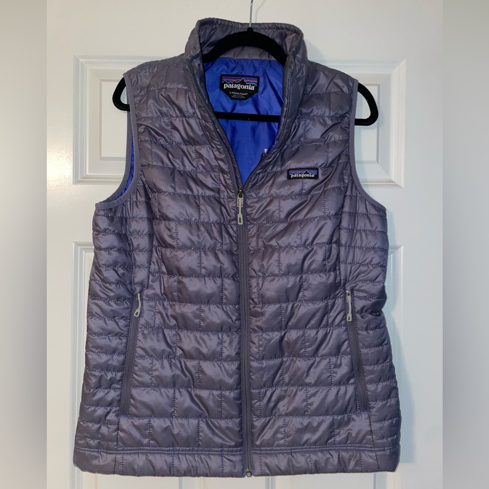 Patagonia Gray Quilted Vest
